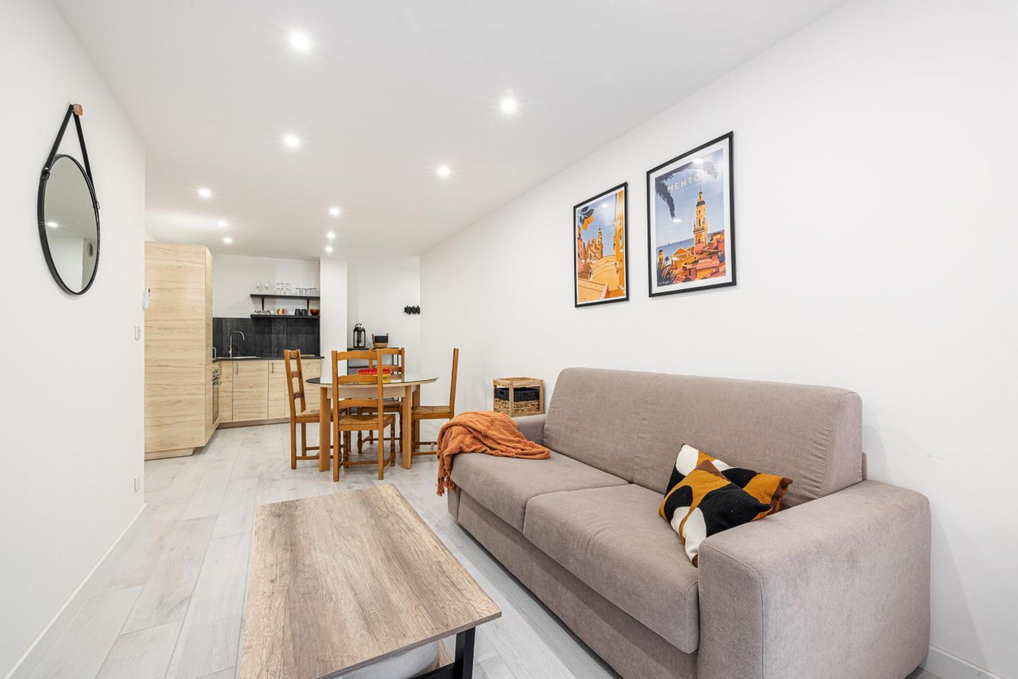 מנטון Eden Park - Charmant 2 Pieces, Proche Plage מראה חיצוני תמונה