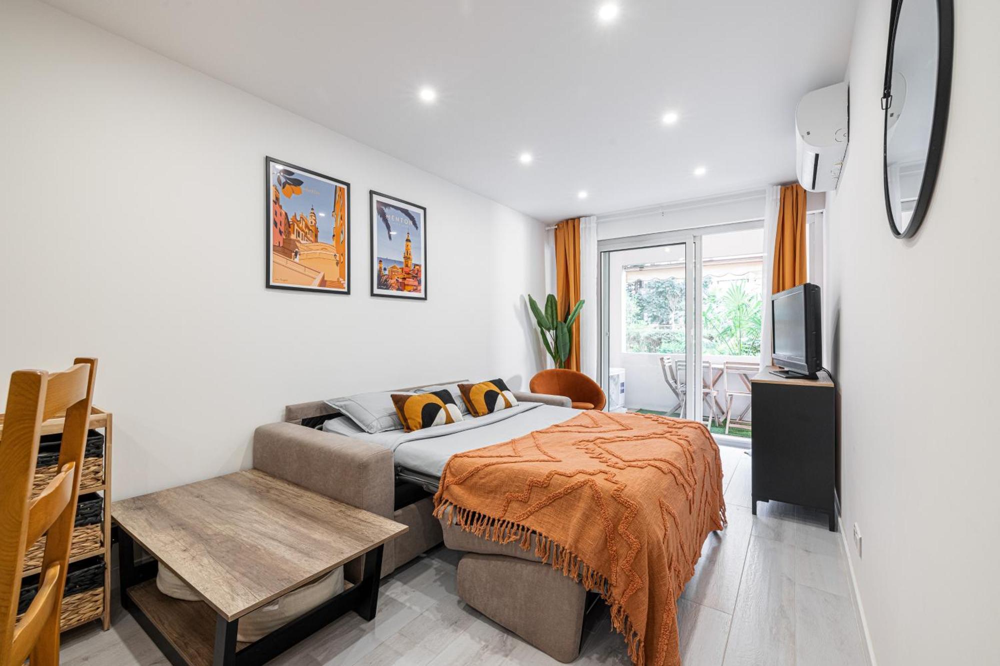 מנטון Eden Park - Charmant 2 Pieces, Proche Plage מראה חיצוני תמונה